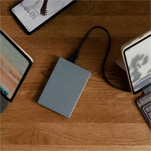 MY PASSPORT USB-C 2TB GRAY WORLDWIDE MULTI 6