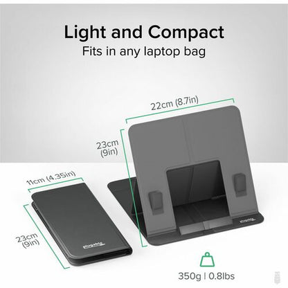 Support pliable et portable pour tablette graphique Plugable
