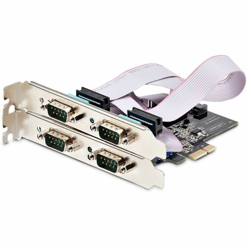 StarTech.com 4-Port Serial PCIe Card, Quad