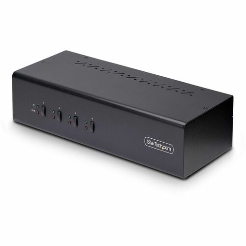COMMUTATEUR KVM 4 PORTS 4K 60 Hz DOUBLE ÉCRAN DISPLAYPORT KVM