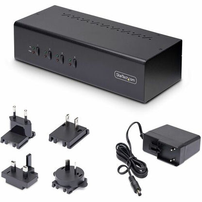 COMMUTATEUR KVM 4 PORTS 4K 60 Hz DOUBLE ÉCRAN DISPLAYPORT KVM