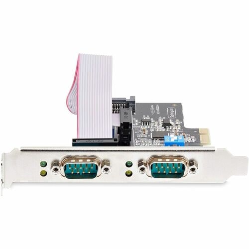 Carte PCIe série 2 ports StarTech.com, double