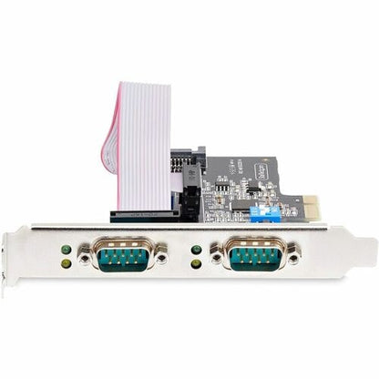 Carte PCIe série 2 ports StarTech.com, double