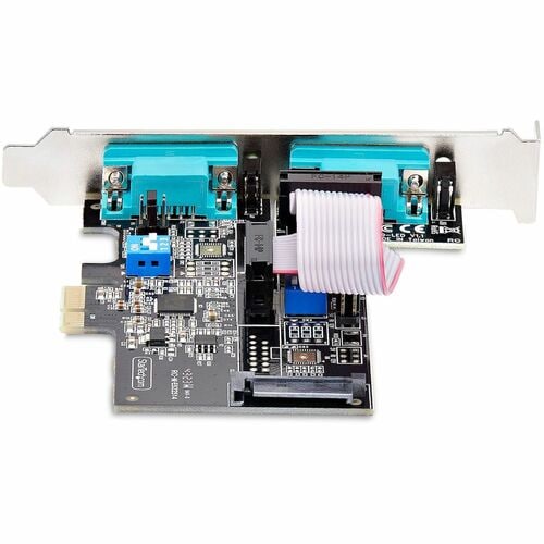Carte PCIe série 2 ports StarTech.com, double