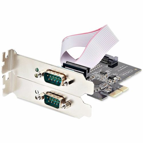 Carte PCIe série 2 ports StarTech.com, double