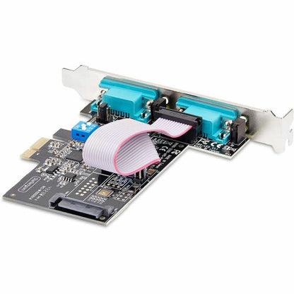 Carte PCIe série 2 ports StarTech.com, double