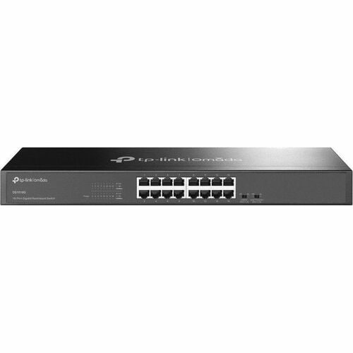 Switch OMADA de 16 puertos Gigabit, 16 puertos Gigabit RJ45, 1U, 19 pulgadas