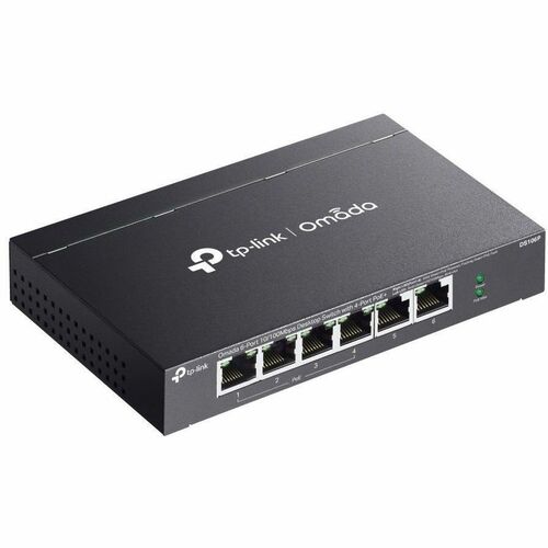 OMADA 6 PUERTOS 10/100 MBPS SW DE ESCRITORIO/4 PUERTOS 410/100 MBPS 67W ALIMENTACIÓN POE