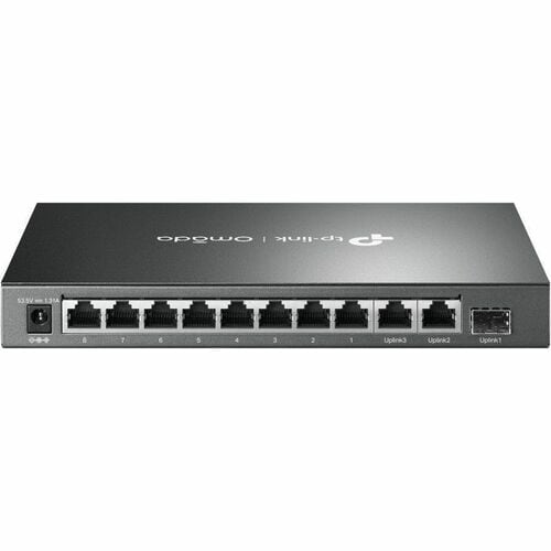 Switch OMADA de 8 puertos 10/100 Mbps y 3 puertos Gigabit DSKTP con PoE de 8 puertos