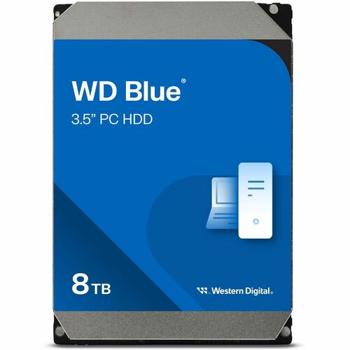 Disco duro SATA AZUL de 8 TB, 128 MB de caché, 5640 RPM, 2 años de garantía, multiusuario 20