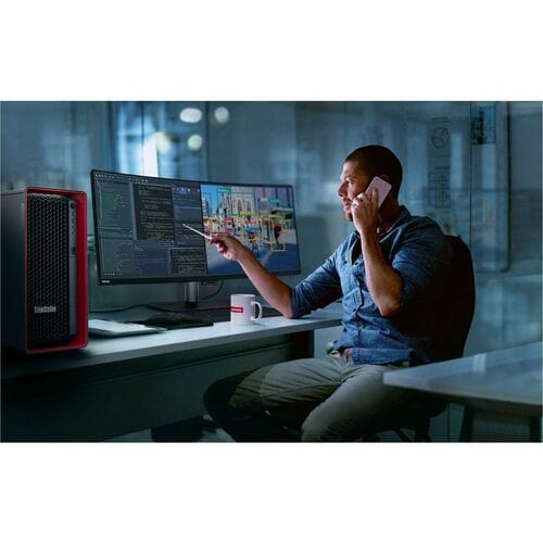 Lenovo ThinkStation P7 30F30058US Workstation - 1 Xeon w5-3425 - vPro Technology