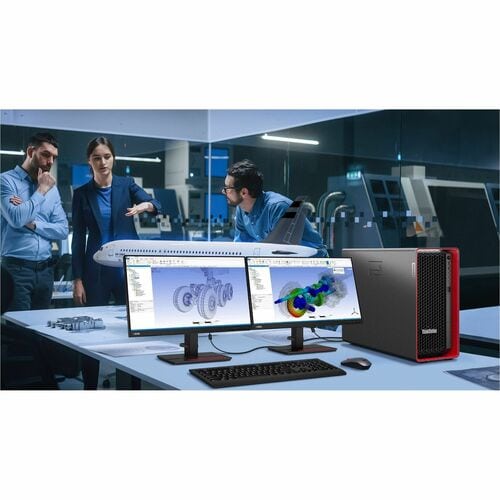 Lenovo ThinkStation P7 30F30058US Workstation - 1 Xeon w5-3425 - vPro Technology