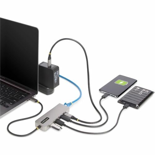 Hub USB-C 3 ports StarTech.com avec Ethernet 2,5 Gb et alimentation 100 W