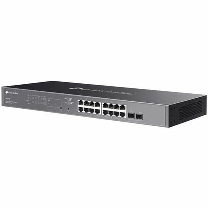 COMMUTATEUR SMRT 18 PORTS POE+ GIGABIT OMADA AVEC 2 EMPLACEMENTS SFP, RACK 19 PO