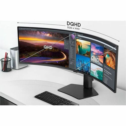49IN 32:9 SUPER ULTRA-WIDE CURVED MONITOR - DUAL QHD