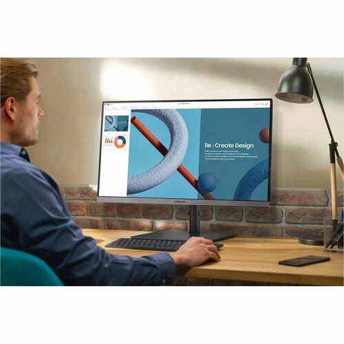 Écran IPS 24 pouces ultra fin avec cadre et moniteur