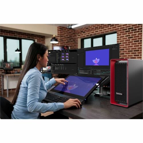 Lenovo ThinkStation P7 30F3004LCA Workstation - 1 Xeon w7-3445 - 64 GB