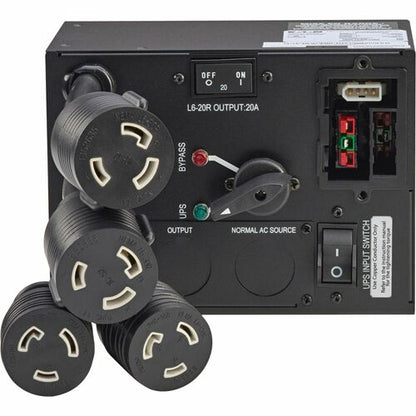 Tripp Lite by Eaton Bypass Panel - 2 x NEMA L6-30R, 2 x NEMA L6-20R, 1