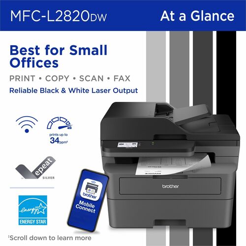 LASER MONOCHROME COMPACT. MULTIFONCTION