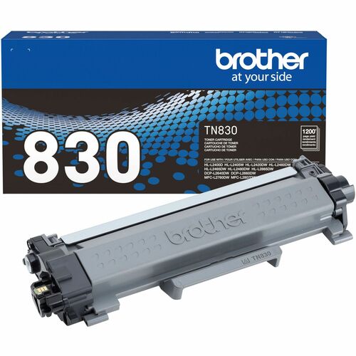 CARTOUCHE DE TONER NOIR BROTHER AUTHENTIQUE À RENDEMENT STANDARD