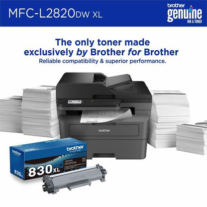 Brother MFC-L2820DWXL Wireless Laser Multifunction Printer -