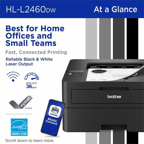 COMPACT MONOCHROME LASER .PRINTER