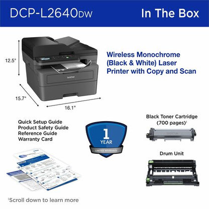 MONOCHROME LASER MULTIFUNCTION .PRINTER