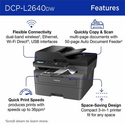MONOCHROME LASER MULTIFUNCTION .PRINTER