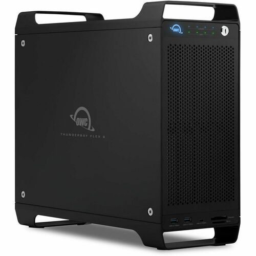 128.0TB (8X16.0TB HDD) THUNDERBAY FLEX 8 THUNDERBOLT 3