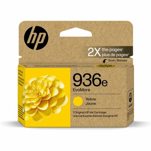 Cartucho de tinta de inyección de tinta original HP EvoMore 936e de alto rendimiento - Y