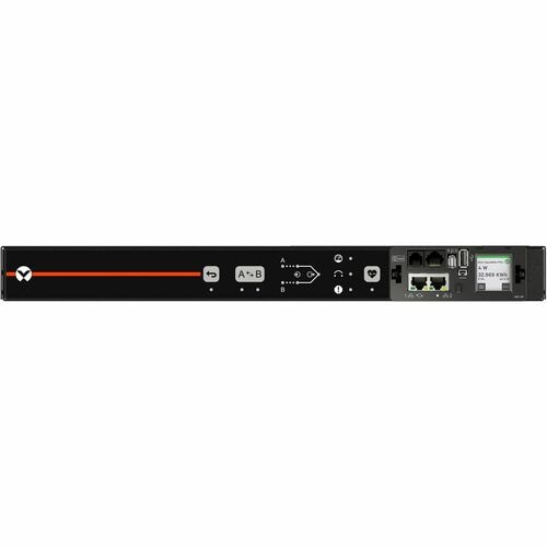 Vertiv Geist Rack Transfer Switch PDU with Next-Generation IMD - 1U| 2