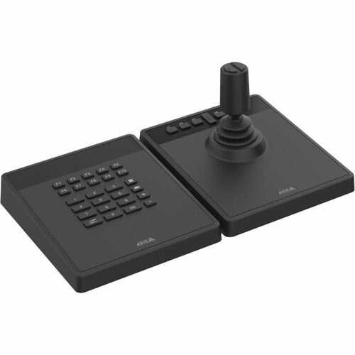 Placa de control AXIS TU9001: ejes X/Y, zoom, panorámica e inclinación, joystick LCD 3D