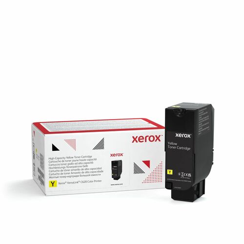 Cartouche de toner laser haute capacité Xerox d'origine - Jaune