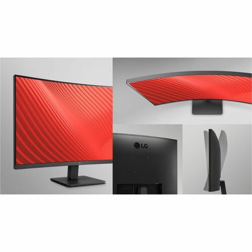 LG 32MR51CA-B 32\" Class Full HD Curved Screen LCD Monitor - 16:9