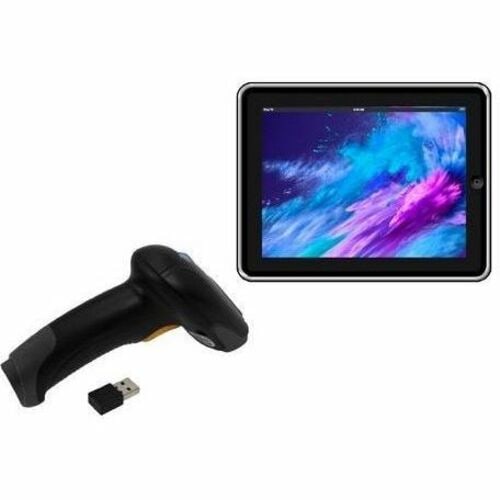 Kit de escáner de código de barras Star Micronics BSH-32B - Conectividad inalámbrica - 164 pies (499
