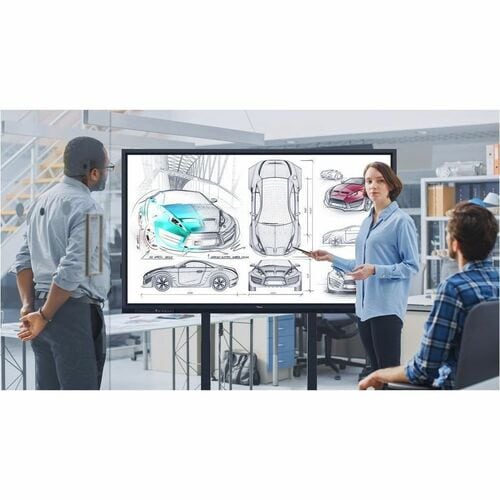 86IN INTERACTIVE 4K UHD FLAT PANEL. COLLABORATIVE WHITEBOARD