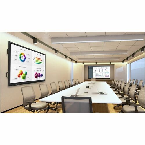 86IN INTERACTIVE 4K UHD FLAT PANEL. COLLABORATIVE WHITEBOARD
