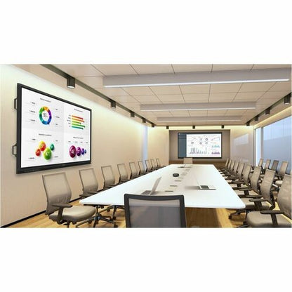 86IN INTERACTIVE 4K UHD FLAT PANEL. COLLABORATIVE WHITEBOARD