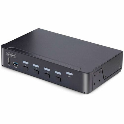 CONMUTADOR KVM DE 4 PUERTOS DISPLAYPORT 8K 60HZ TECLAS DE ACCESO RÁPIDO CUMPLE CON TAA