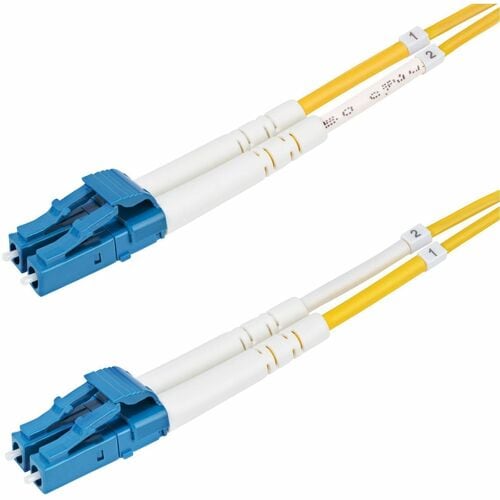 StarTech.com 10m (32.8ft) LC to LC (UPC) OS2 Single Mode Duplex Fiber Optic Cable