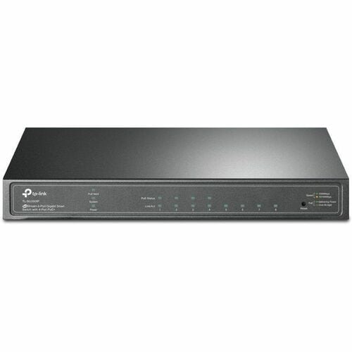 Switch inteligente Jetstream de 8 puertos Gigabit con 4 puertos PoE+