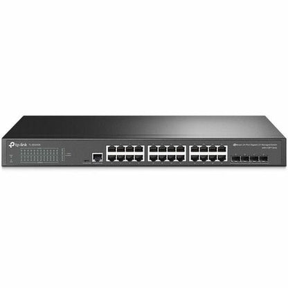 Switch administrado Jetstream de 24 puertos Gigabit L2 con 4 ranuras SFP