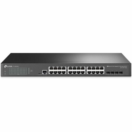 Switch administrado Jetstream de 24 puertos Gigabit L2 con 4 ranuras SFP