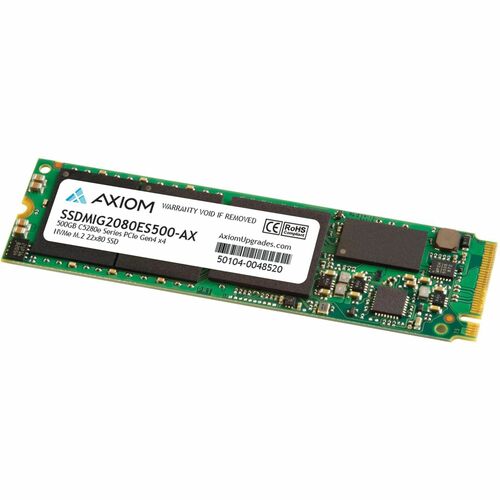 SSD AXIOM 500 Go série C5280E PCIE GEN4 X4 NVME M.2 22X80 - 3D NAN
