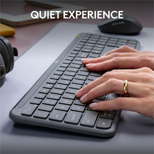 Clavier et souris Logitech Signature Slim MK955 - USB Type A sans fil B