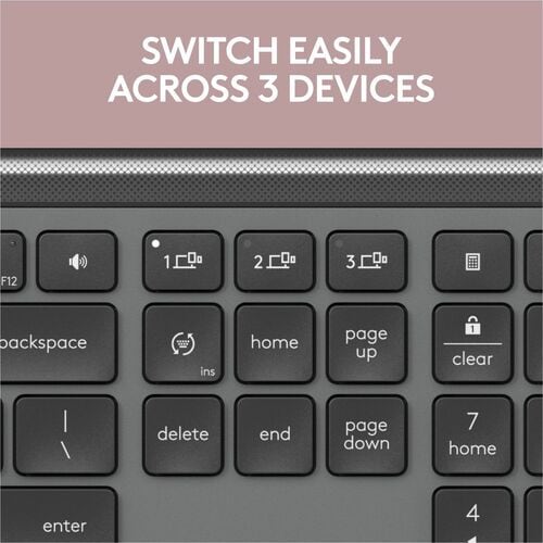 Clavier et souris Logitech Signature Slim MK955 - USB Type A sans fil B