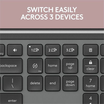 Clavier et souris Logitech Signature Slim MK955 - USB Type A sans fil B