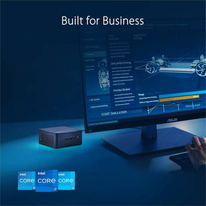 Ordinateur de bureau Asus NUC 13 Pro NUC13ANKi7 - Intel Core i7 13e génération i7-1360P - 16 Go