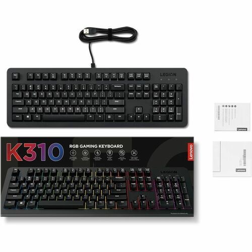 Lenovo Legion K310 RGB Gaming Keyboard  (GY41N91873)