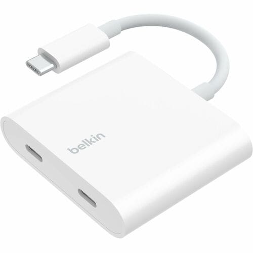 Belkin Connect USB-C Data + Charge Adapter - 1 x USB 3.2 (Gen 2) Type C - Male - 1 x USB U